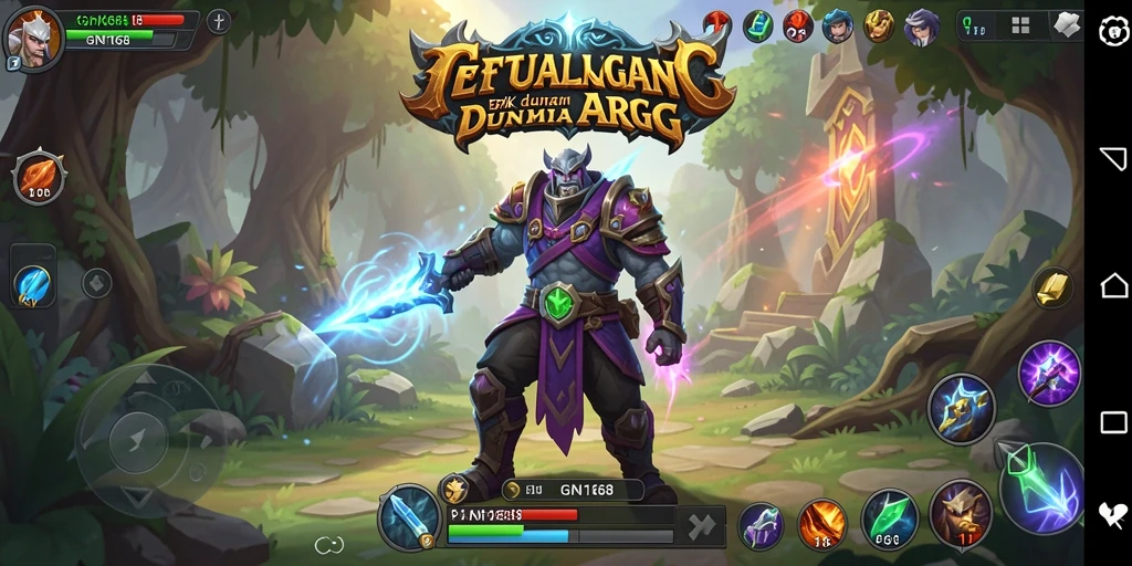 Tampilan gameplay <strong>GN168</strong> yang mendebarkan dalam aksi ARPG.