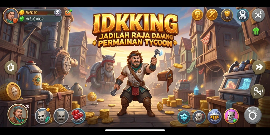 Tampilan gameplay yang menarik dari IDRKING.