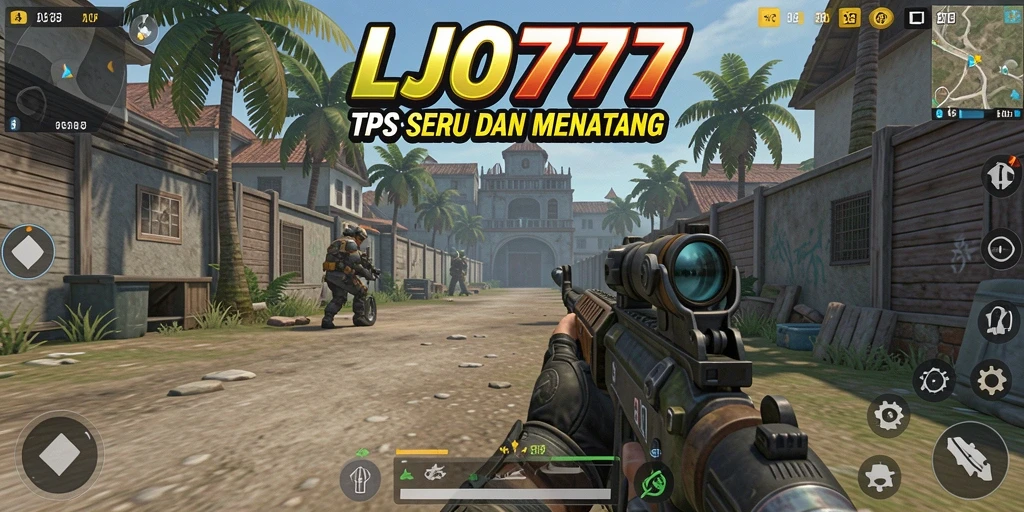 Tampilan menarik dari gameplay seru LJO777 dengan aksi TPS yang mendebarkan.