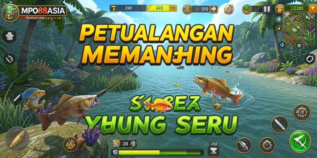 Screenshot game MPO88ASIA menampilkan aksi memancing yang seru dan penuh tantangan.