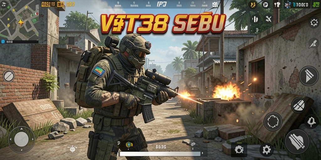 Tampilkan aksi mendebarkan dari game FPS VT38.